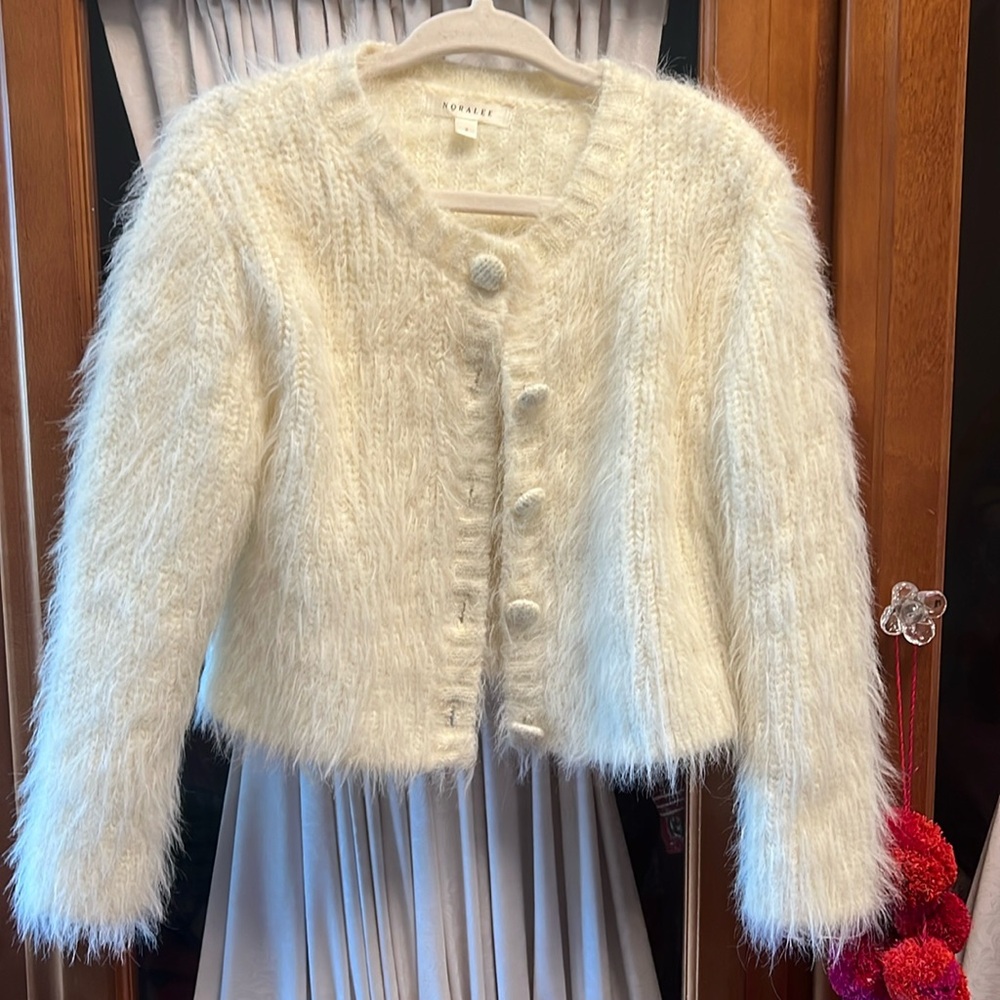 Noralee Fuzzy Cardigan 2-4